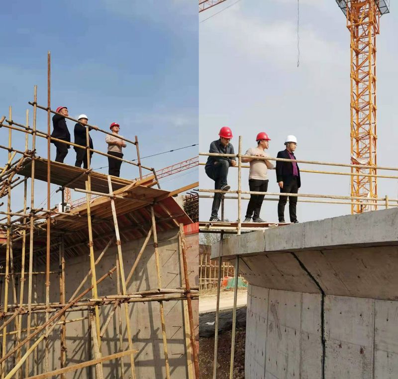 公司領導視察永城市第七汙水處理廠工（gōng）程進（jìn）度