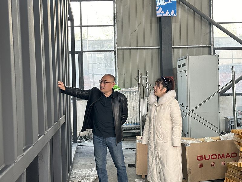 熱烈歡迎（yíng）青島（dǎo）港項目（mù）荊總蒞臨我司視察工作